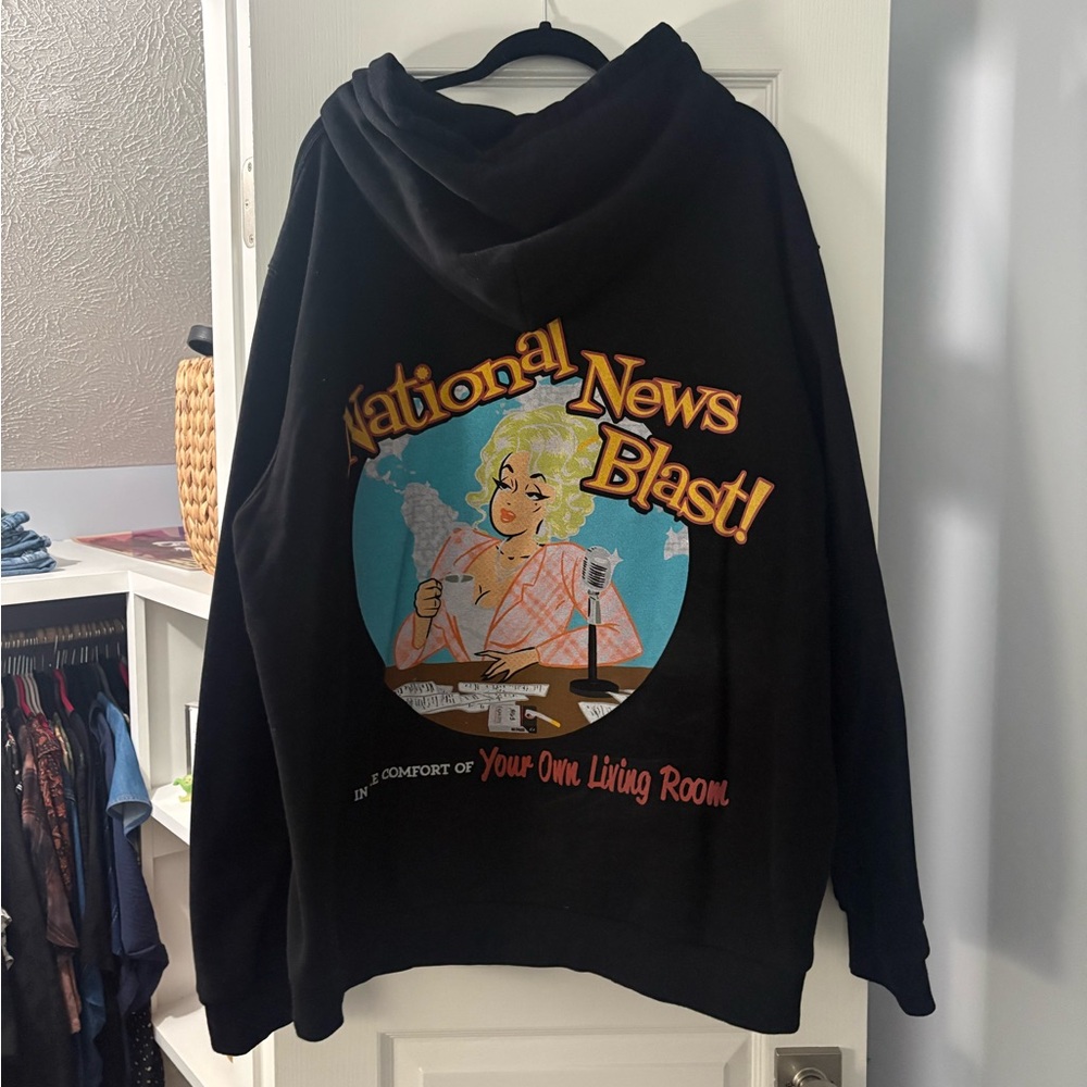 Black The Broski Report Hoodie - Picture 2 of 7